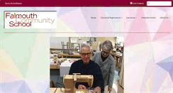 Desktop Screenshot of falmouthcommunityschool.org